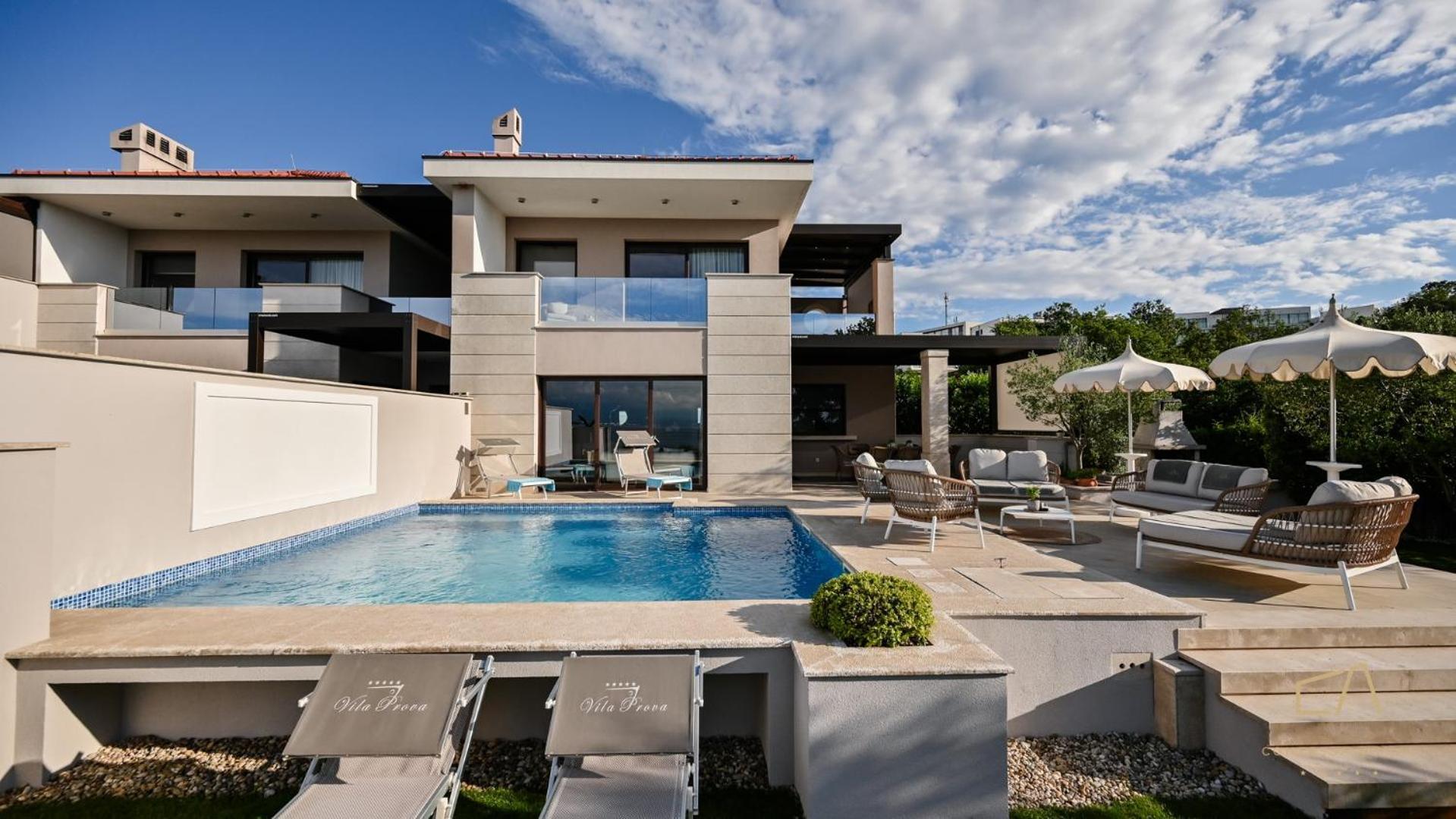 Luxury Villa Prova1 Малинска Экстерьер фото